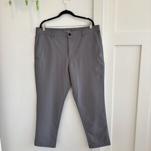 Banana Republic Men's Gray Pants Performance Stretch Golf Athletic Size 38"x29"